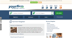 Desktop Screenshot of blog.yourfirm.de