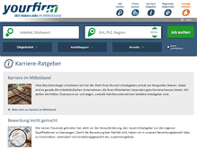 Tablet Screenshot of blog.yourfirm.de